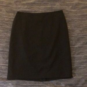 NWOT Banana Republic Navy Pinstripe Pencil Skirt